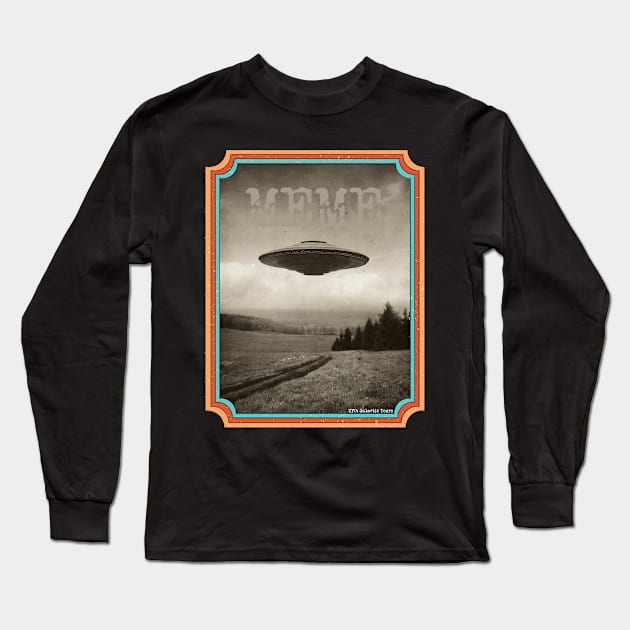 UFO: Galactic Tours Long Sleeve T-Shirt by FehuMarcinArt